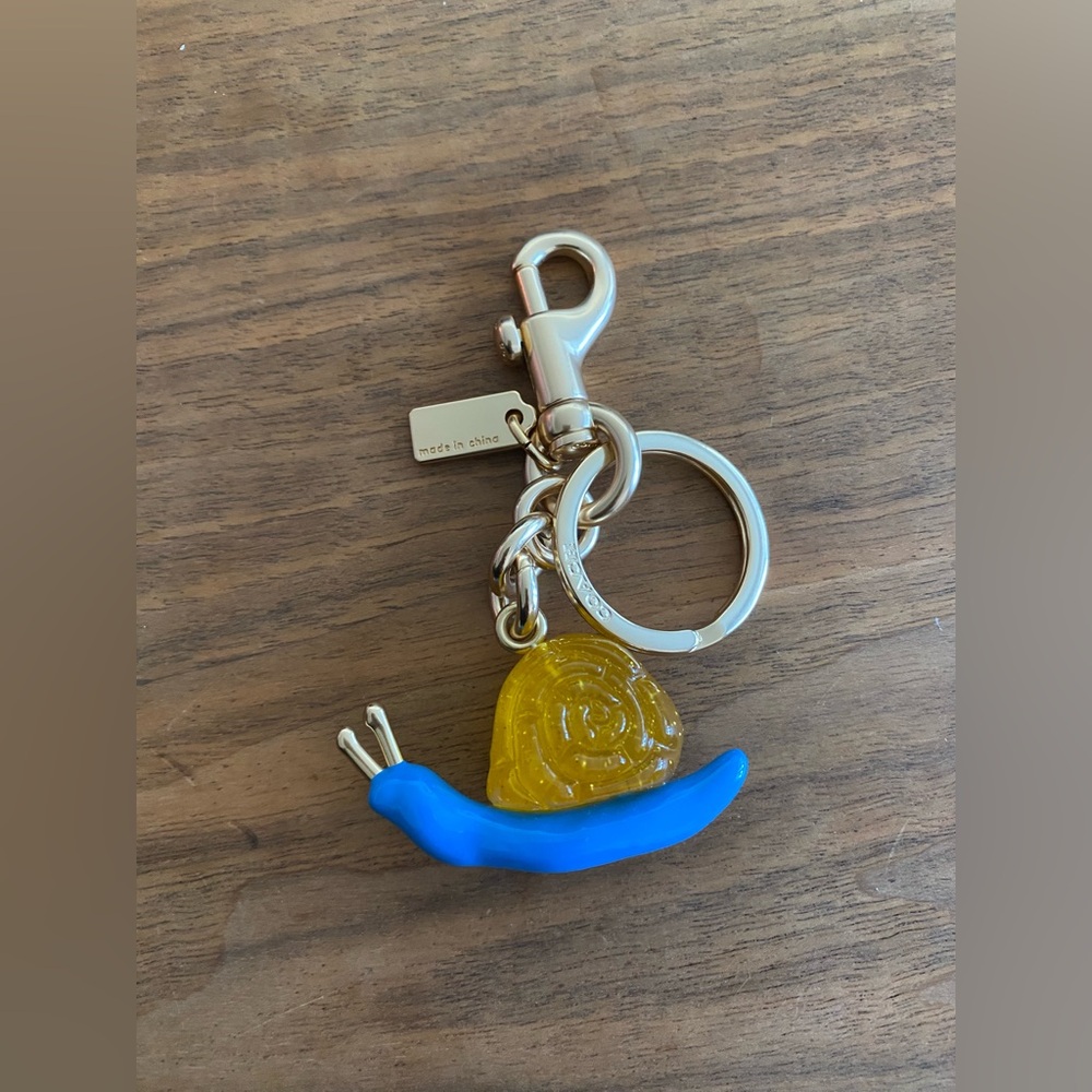 Coach Snail Bag Charm